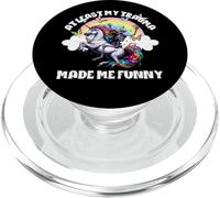 Trauma Makes Me Funny Graphique Humoristique Sarcastique PopSockets PopGrip pour MagSafe