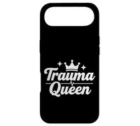 Trauma Queen Nurse Life Drôle Script médical Coque pour iPhone Air