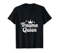 Trauma Queen Nurse Life Drôle Script médical T-Shirt