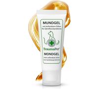 TraumaPet Gel buccal pour chiens et chats - Gel réparateur oral avec argent colloïdal - Soin dentaire chien en cas de gingivite - Gel gencive pour animaux de compagnie - 10 ml