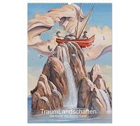 TraumLandschaften (Wandkalender 2026 DIN A2 hoch), CALVENDO Monatskalender: Die Fantastische Welt von Georg Huber