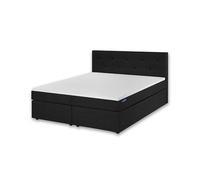 Traumnacht Lit À Sommier Tapissier, Avec Matelas À Ressorts ensachés 7 Zones (H2) et Surmatelas en Mousse Confortable,