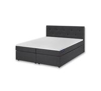 Traumnacht Lit À Sommier Tapissier, Avec Matelas À Ressorts ensachés 7 Zones (H2) et Surmatelas en Mousse Confortable,
