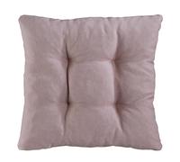 Traumnacht Lot de 4 Coussins de Chaise Cozy - Confortable - pour Chaise de Jardin, Cuisine ou Salle à Manger - pour l'intérieur et l'extérieur - 38 x 38 x 6 cm - Vieux Rose