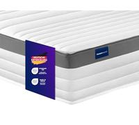 Traumnacht Matelas à Ressorts ensachés de qualité supérieure 7 Zones 500 - Dureté 2 (H2) - 100 x 200 cm - Certifié Öko-Tex - Fabriqué Selon Les Normes de qualité allemandes