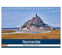 Traumreisen Normandie (Tischkalender 2026 DIN A5 quer), CALVENDO Monatskalender: Normandie - Malerisches Frankreich