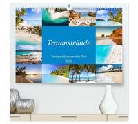 Traumstrände - Naturparadiese aus aller Welt (hochwertiger Premium Wandkalender 2026 DIN A2 quer), Kunstdruck in Hochglanz: Entdecken Sie die schönsten Strände der Welt