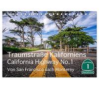 Traumstraße Kaliforniens - California Highway No.1 (Tischkalender 2026 DIN A5 quer), CALVENDO Monatskalender: Impressionen vom bekanntesten und schönen Highway Kaliforniens.