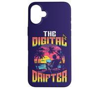 Travail à Distance drôle Citation The Digital Drifter Digital Nomad Coque pour iPhone 16 Plus
