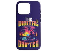 Travail à Distance drôle Citation The Digital Drifter Digital Nomad Coque pour iPhone 16 Pro