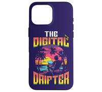 Travail à Distance drôle Citation The Digital Drifter Digital Nomad Coque pour iPhone 16 Pro Max