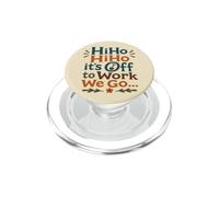 Travail Amusant de Pelle Ouvrier de Construction PopSockets PopGrip pour MagSafe