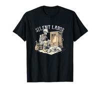 Travail Construction électrique HVAC Plombier Union Chien Mort up T-Shirt