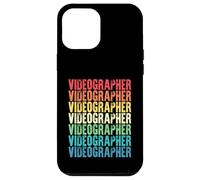 Travail de Style Vintage vidéaste Coque pour iPhone 12 Pro Max