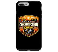 Travail d'équipage de Construction, garçons, Enfants, Amants d'équipement Lourd Coque pour iPhone 7 Plus/8 Plus