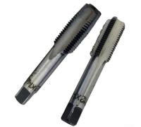 Travail des métaux et fabrication Elite Applications durables Broche à filetage rapide 1. Outils de coupe de 25 mm pour droitier 12 mm pour HSS 2 pièces pour métriques pour tarauds en acier conique X