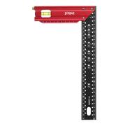 Travail du bois carré de précision, règle carrée pour le travail du bois | Outil de mesure Règle de travail,Règle de précision multifonctionnelle, outil à angle droit en d'aluminium pour le ma