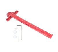 Travail du bois T Carré Durable Outil de traçage pour des Mesures Précises En Alliage D'aluminium Construction 180 Degrés Angle Finder