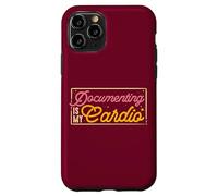 Travail Social Documenting is My Cardio Citation Travailleur Social Coque pour iPhone 11 Pro