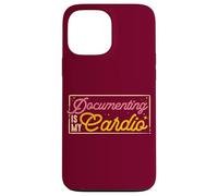 Travail Social Documenting is My Cardio Citation Travailleur Social Coque pour iPhone 13 Pro Max