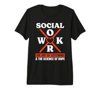 Travail Social l'art d'écouter Socialisme Service Social T-Shirt Haut de Gamme