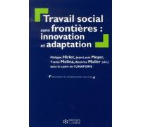 Travail social sans frontières: innovation et adaptation Innovations et adaptations - Béatrice Müller - Presses Ehesp - broché - Essai