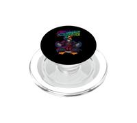 Travaille Toujours Son Silence Samurai Canard Bruyant PopSockets PopGrip pour MagSafe