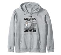 Travailleur à Distance drôle Cette réunion aurait PU être Un e-Mail Sweat à Capuche