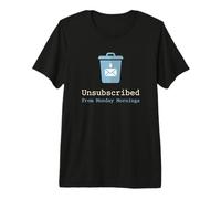 Travailleur à la Retraite désabonné Lundi Matin T-Shirt Haut de Gamme