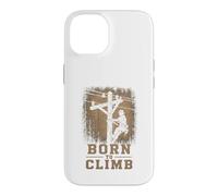 Travailleur de Ligne à Haute Tension Born to Climb Lineman Coque pour iPhone 14