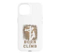 Travailleur de Ligne à Haute Tension Born to Climb Lineman Coque pour iPhone 15