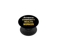 Travailleur de santé communautaire génial Employé Cool Job PopSockets PopGrip Adhésif