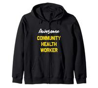 Travailleur de santé communautaire génial Employé Cool Job Sweat à Capuche
