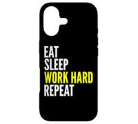 Travailleur Dur - Eat Sleep Work Hard Repeat Coque pour iPhone 17