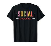 Travailleur Social Mois du Travail Social drôle Amour du Travail T-Shirt