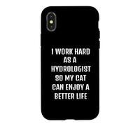 Travaillez comme hydrologue pour Que Mon Chat puisse Avoir Un Meilleur Coque pour iPhone X/XS