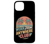 Travaillez Depuis n'importe où Club Travail à Distance Coque pour iPhone 15 Plus