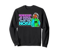 Travaillez dur en silence Woman Christian Black Melanin Women Sweatshirt