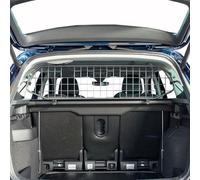Travall Guard Grilles Pare-Chien Compatible avec Skoda Karoq (2017 et Ulterieur) TDG1590 - Grille de Separation avec Revêtement en Poudre de Nylon