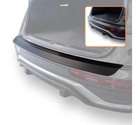 Travall Protection de Seuil de Coffre pour Audi Q5 2021-2024 Autocollant Protection Anti-Rayures Ajustement Parfait à 100% Protection du Pare-Chocs, Montage Facile Plastique ABS Noir