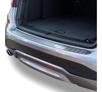 Travall Protector Protection de Pare-Chocs Compatible avec BMW X3 2014-2017 TBP1003M - Protection de Seuil de Coffre en Acier Inoxydable