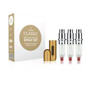 Travalo - Coffret avec 1 vaporisateur or et 3 recharges