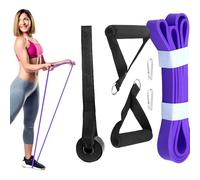 Travaux de résistance, ensemble de bandes de résistance,Bands d'assistance à la tire-up en latex Ensemble - Outil d'assistance à la formation corporelle hautement élastique pour les hommes femmes garç