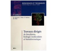 Travaux Dirigés De Biochimie, Biologie Moléculaire Et Bioinformatique