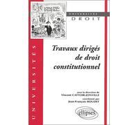 Travaux Dirigés De Droit Constitutionnel