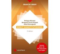Travaux dirigés de droit constitutionnel - Philippe Blachèr - LexisNexis - broché - Scolaire / Universitaire