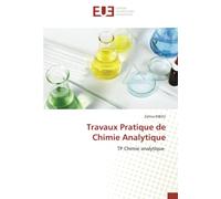 Travaux Pratique de Chimie Analytique: TP Chimie analytique