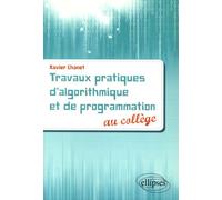 Travaux Pratiques D'algorithmique Et De Programmation Au Collège