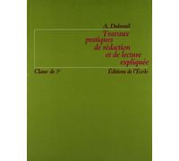 Travaux pratiques de rédaction et de lecture expliquée, 5e. Cahier