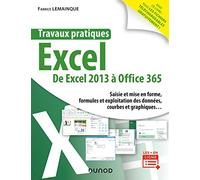 Travaux pratiques - Excel - De Excel 2013 à Office 365: De Excel 2013 à Office 365